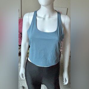 Girlfriend Collective Paloma racerback sports bra Teal blue color Size 3XL  NWT
